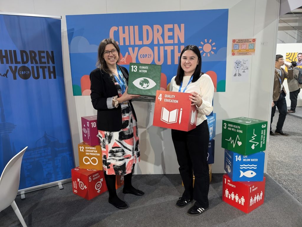 COP29: DfE Youth Focal Point, Jodie Bailey-Ho reflects on her experience in Baku