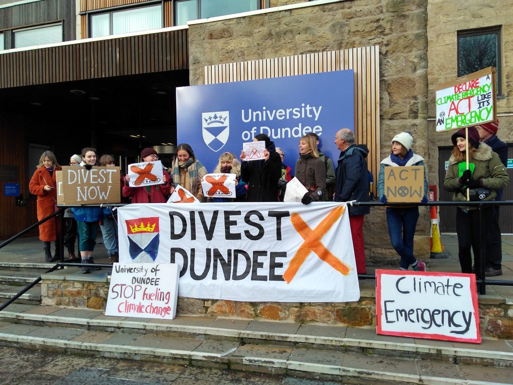 Barclays Divestment Campaign at Dundee
